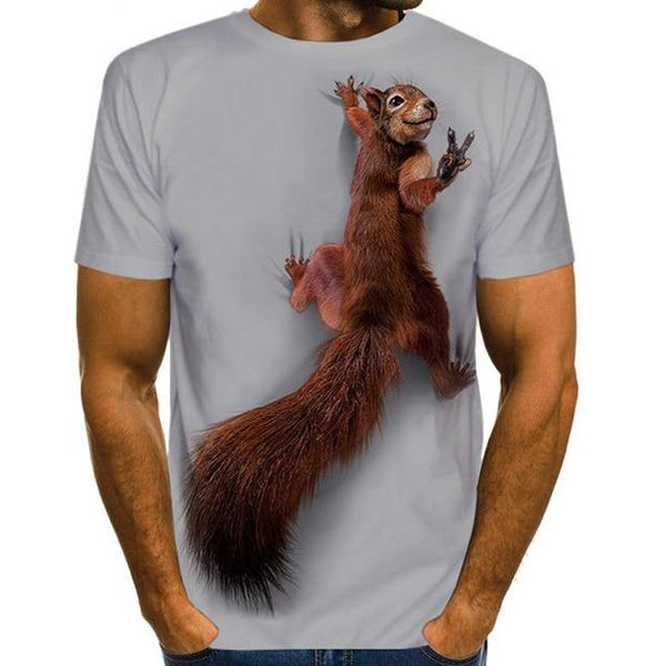 T-shirt maglietta divertente - Scoiattolo - Vitafacile shop