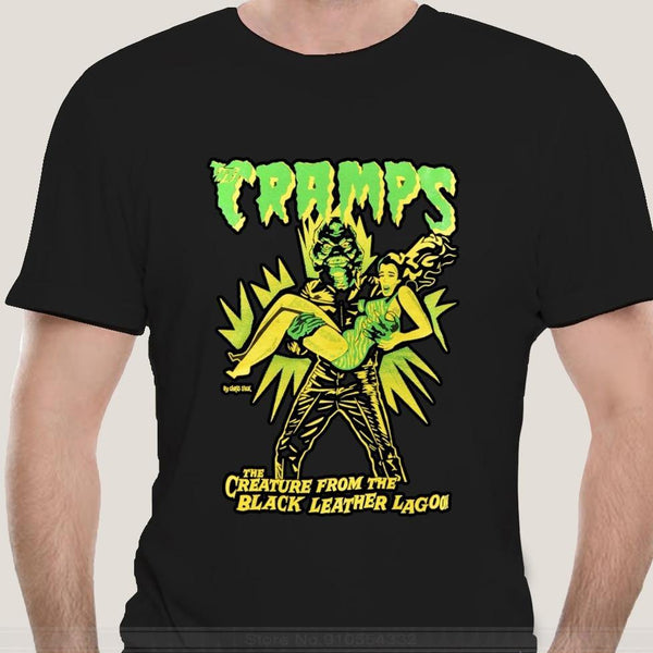 T-shirt maglietta The Cramps Creature From Black - Vitafacile shop