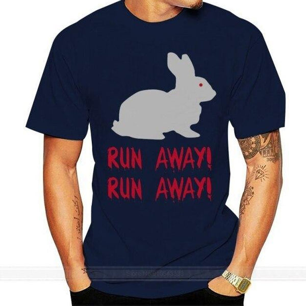 T-shirt maglietta - Coniglietto Monty Python Run Away - Vitafacile shop