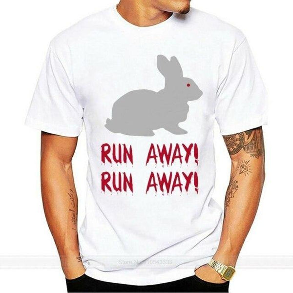 T-shirt maglietta - Coniglietto Monty Python Run Away - Vitafacile shop