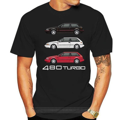 T-shirt maglietta - Auto 480 Turbo - Vitafacile shop