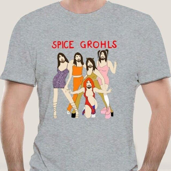 T-shirt maglietta - musica - Dave Grohl Spice Grohls cotone - Vitafacile shop