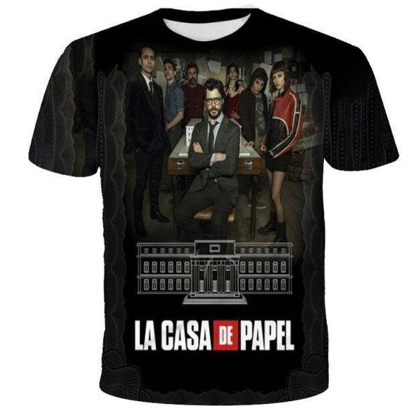 T-shirt maglietta - La casa di Carta - La Casa De Papel - Vitafacile shop
