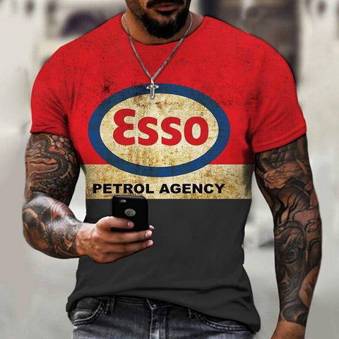 T-shirt maglietta - Esso Petrol agency - Vitafacile shop