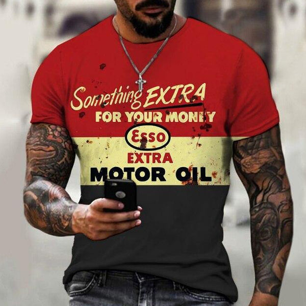 T-shirt maglietta - Esso extra motor oil - Vitafacile shop