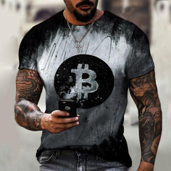 T-shirt maglietta -Bitcoin - Vitafacile shop