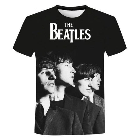 T-shirt maglietta - musica - The Beatles verso il futuro cotone - Vitafacile shop