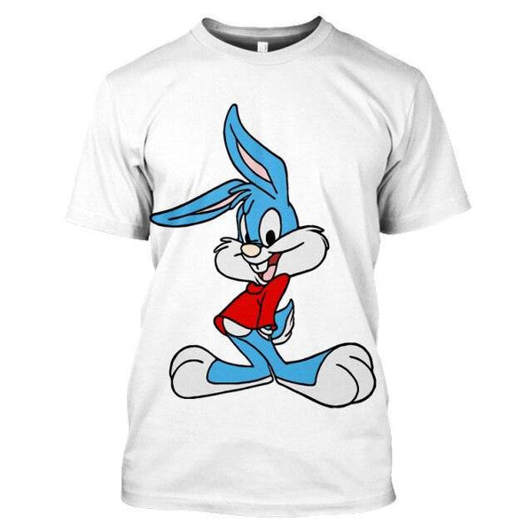 T-shirt maglietta - Hot - Bugs Bunny e Lola Bunny - Vitafacile shop