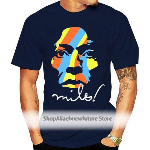 T-shirt maglietta - musica - Miles Davis - Vitafacile shop