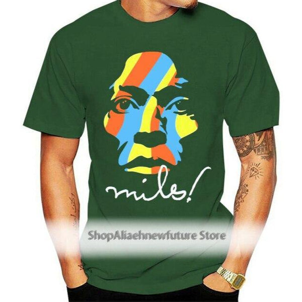 T-shirt maglietta - musica - Miles Davis - Vitafacile shop