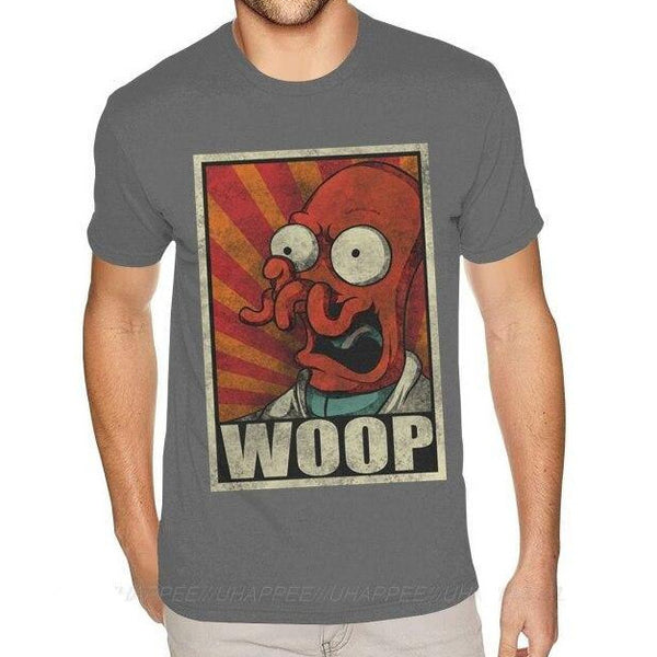 T-shirt maglietta - Futurama - Woop Zoidberg - Vitafacile shop