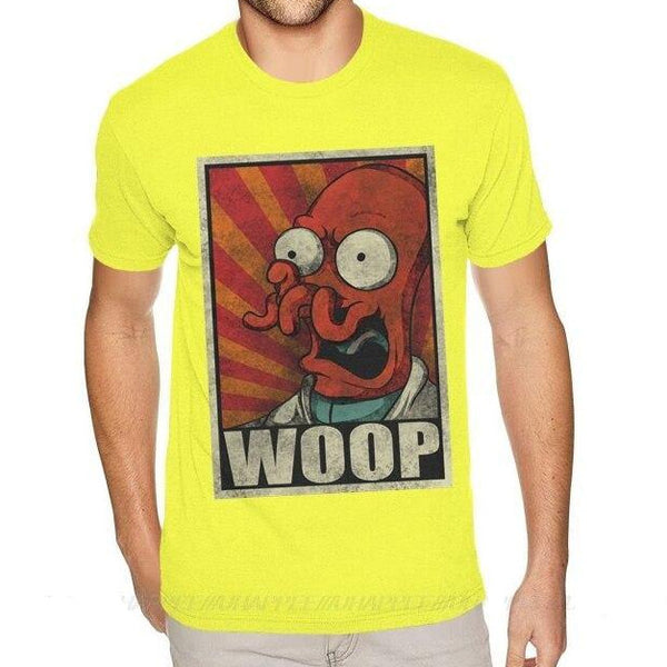 T-shirt maglietta - Futurama - Woop Zoidberg - Vitafacile shop
