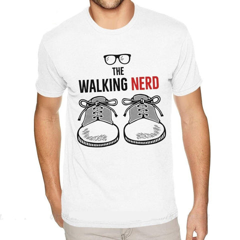T-shirt maglietta divertente - Walking Nerd - Vitafacile shop