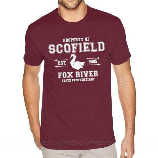 T-shirt maglietta - Serie TV - Scofield Prison Break - Vitafacile shop