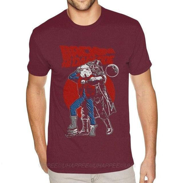 T-shirt maglietta divertente - Star Wars Ritorno al futuro - Back To The Darkside - Vitafacile shop