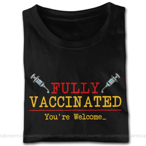 T-shirt cotone Vaccination - Vitafacile shop