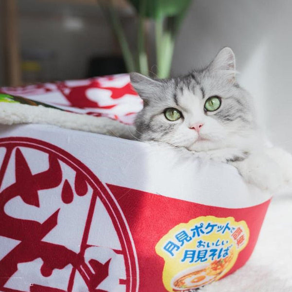 Cuccia per animali domestici a forma di scatola di noodle