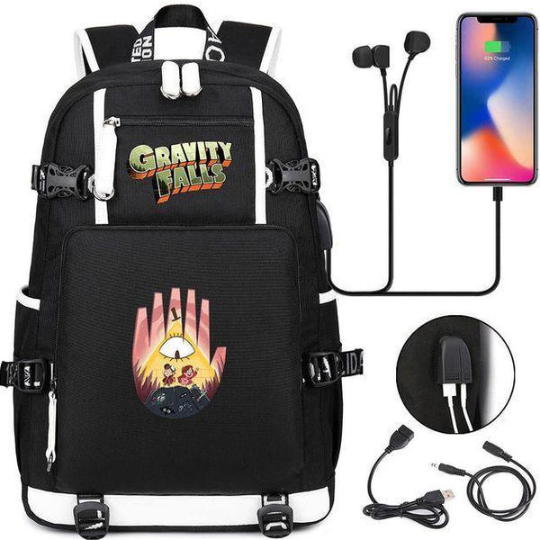 Zaino creativo Gravity Falls - impermeabile - Vitafacile shop