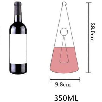 utilcasa decanter per vino bianco