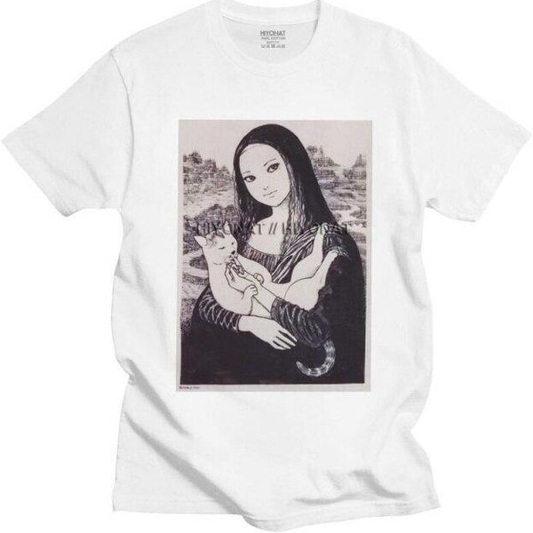 T-shirt maglietta - Monna Lisa Anime - Vitafacile shop