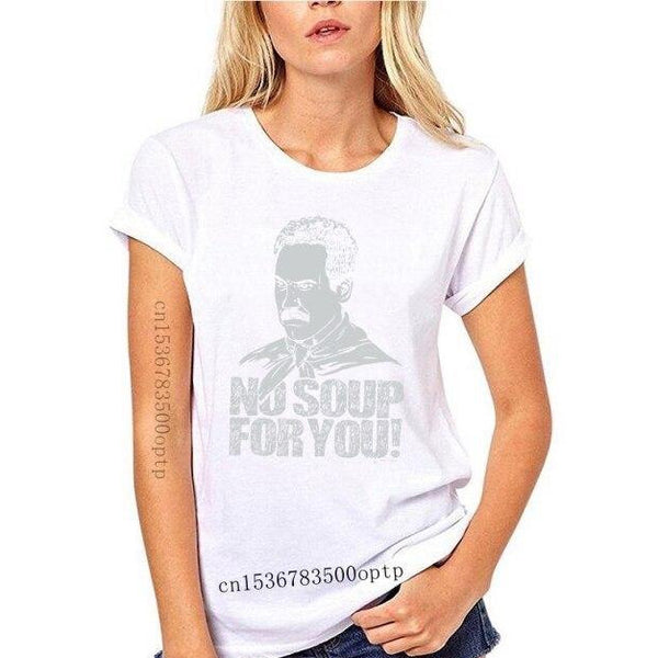 T-shirt maglietta - New Seinfeld No Soup For You - Vitafacile shop