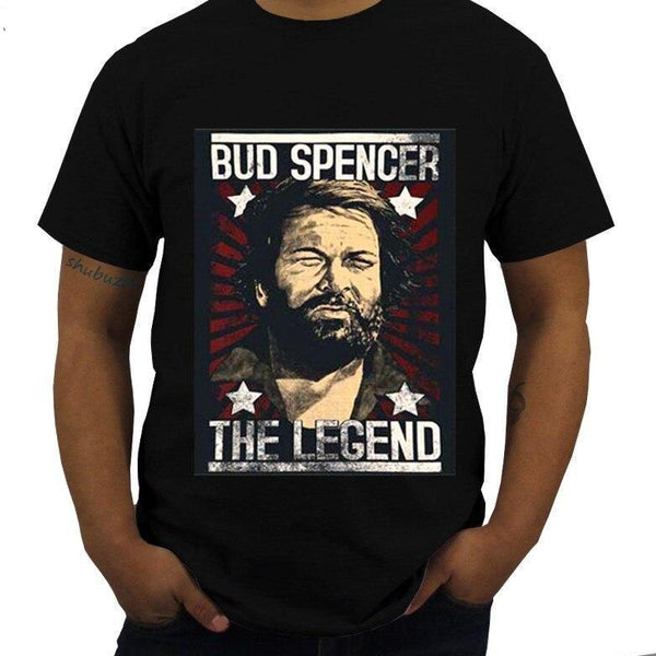 T-shirt maglietta - Bud Spencer & Terence Hill - Bud Spencer The Legend - Vitafacile shop