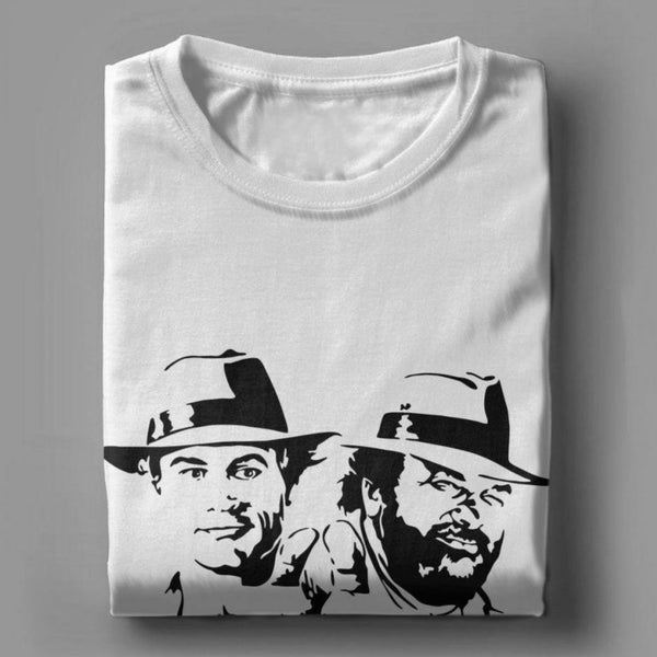 T-shirt maglietta - Bud Spencer & Terence Hill - 2 come noi - Vitafacile shop
