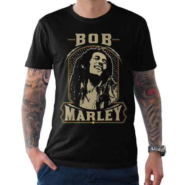 T-shirt maglietta - musica - Bob Marley cotone - Vitafacile shop