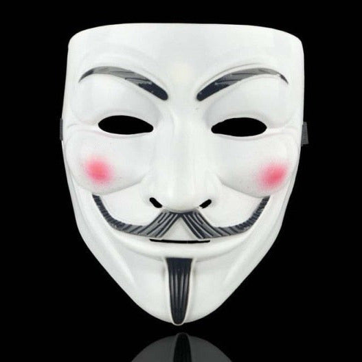 Set di maschere unisex V di Vendetta cosplay