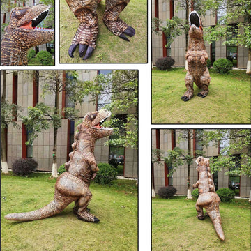 Costume gonfiabile dinosauro T-rex