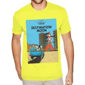 T-shirt The Adventures Of Tintin - Destination Moon - Vitafacile shop