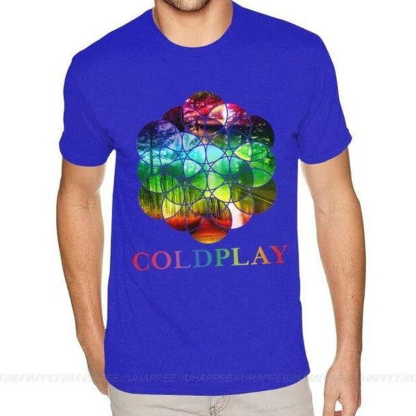 T-shirt cotone Coldplay - Vitafacile shop