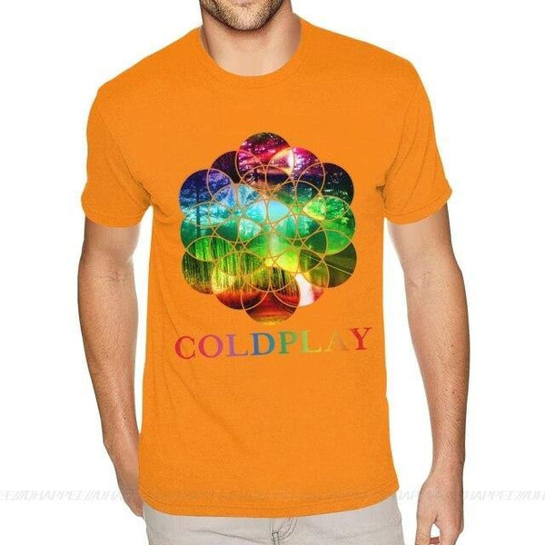 T-shirt cotone Coldplay - Vitafacile shop