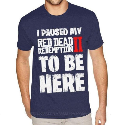 T-shirt maglietta - Videogiochi - "Red Dead Redemption II" - Vitafacile shop