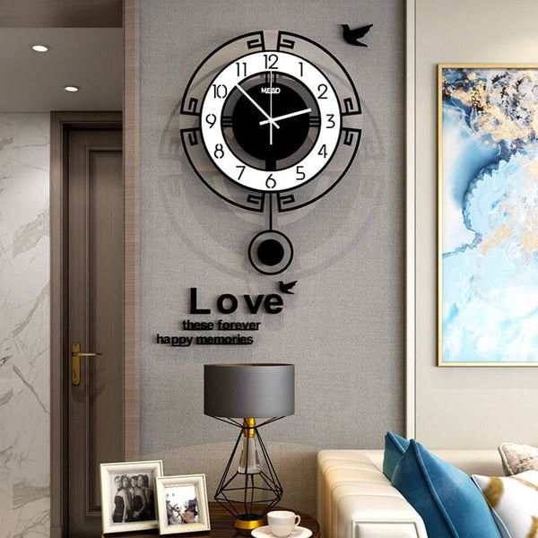 Orologio da parete creativo in acrilico “Love”