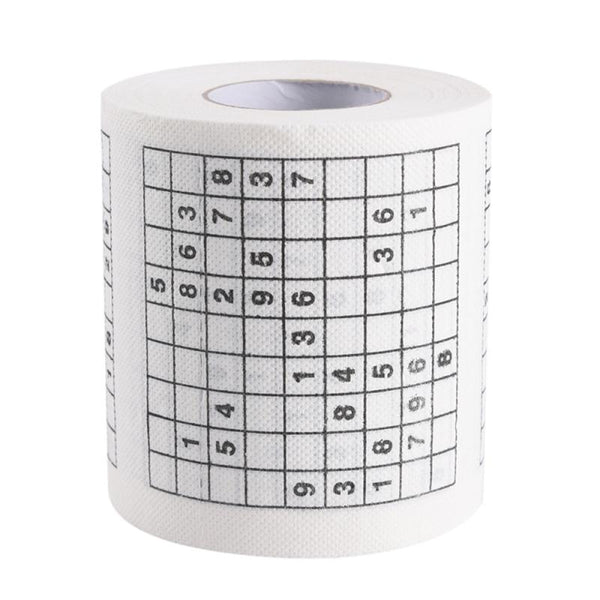 Sudoku creativo carta igienica