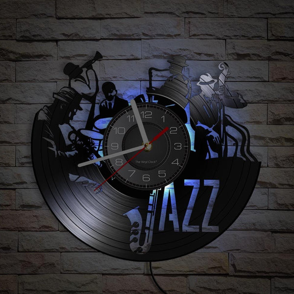 Orologio da parete a tema musicale “I love Jazz”