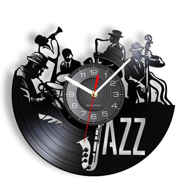 Orologio da parete a tema musicale “I love Jazz”