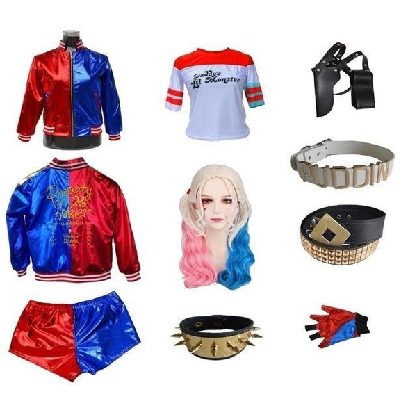 Costume Cosplay - Harley Quinn Suicide Squad - Vitafacile shop