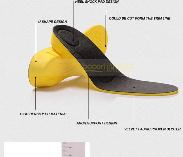 Rialzi interni soletta alzatacco ortopedica per scarpe per sembrare più alti di 2 3 5 cm - Vitafacile shop