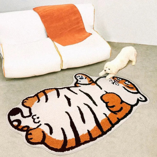 Tappeto divertente tigre orientale "Salgari"