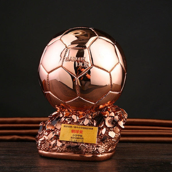 Figurine decorative a forma di trofeo sportivo