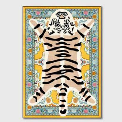 Tappeto soggiorno indiano Cartoon "Tigre di Mompracem"