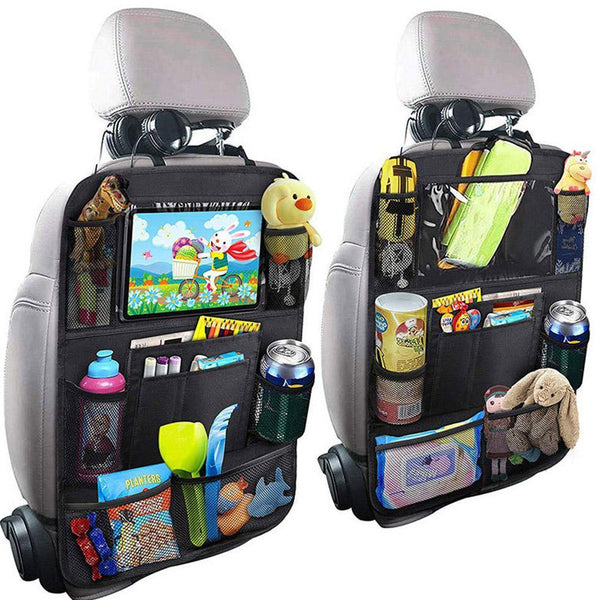 Portaoggetti sedile auto organizer con supporto per tablet - Vitafacile shop