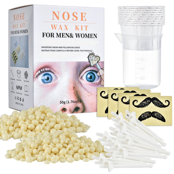 Kit unisex per la depilazione nasale e delle orecchie