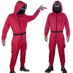 Costume Cosplay - Squid Game - Tuta rossa - Vitafacile shop