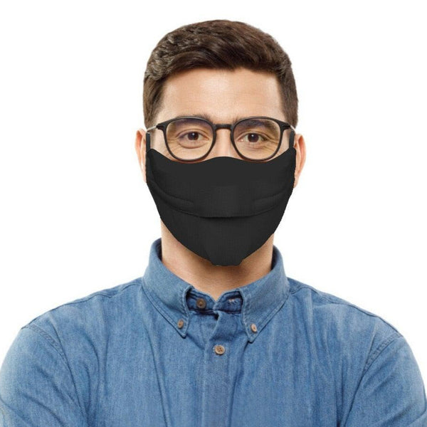 Anti-fog Face Mask For Glasses Wearing Adult Reusable 3D Breathable Mouth Mask Solid Color Greay Pink Party Decoration - Vitafacile shop