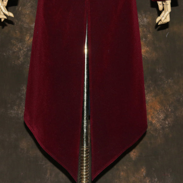 Giacca rossa da vampiro vittoriano - Steampunk