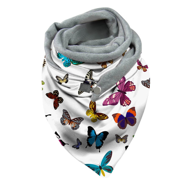 Calda sciarpa creativa invernale donna - Caldo coprispalle per l'inverno
