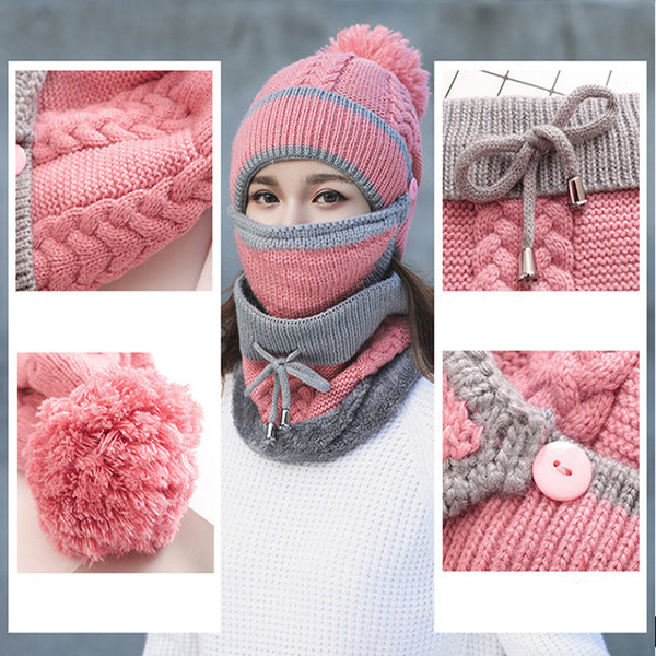Cappello, sciarpa e mascherina invernali
